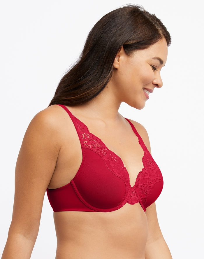 Soutien-gorge à armatures en dentelle extensible One Smooth U Comfort