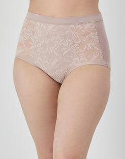 Lot de 3 slips taille haute en coton modal et dentelle Bali Breathe