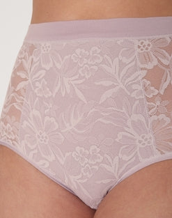 Culotte taille haute en dentelle et coton modal Bali Breathe